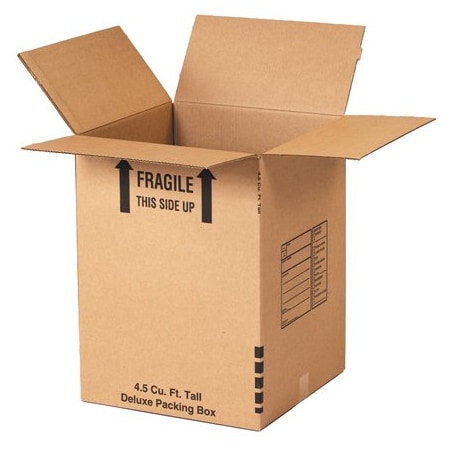 BSC PREFERRED 18 x 18 x 24'' Deluxe Packing Boxes, 15PK 181824DPB